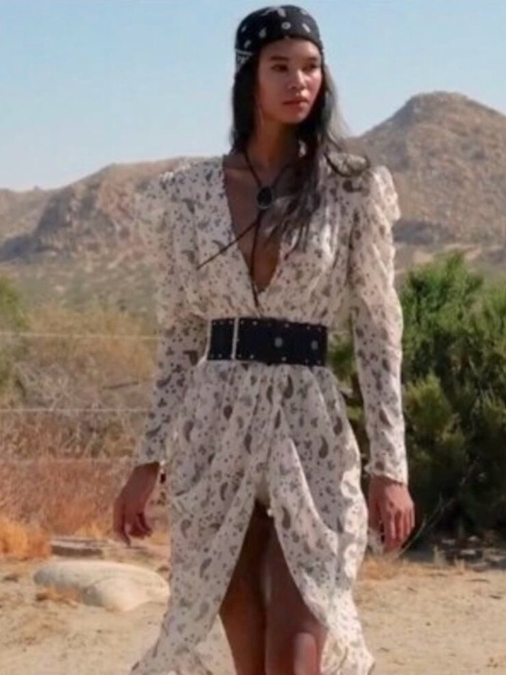 For love & lemons paisley midi dress  new tags, size, medium